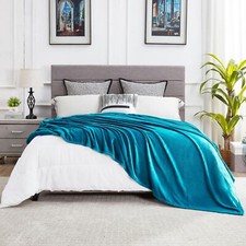 DREAMNINE Extra Large Fleece Blanket, Soft Comfy Fluffy Bed Blanket Full Size...