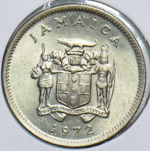 Jamaïque 1972 5 centimes crocodile animal 153828 envoi combiné - Photo 3/3