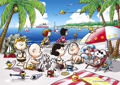 108 piece jigsaw puzzle PEANUTS Beach Memories 18.2x25.7cm