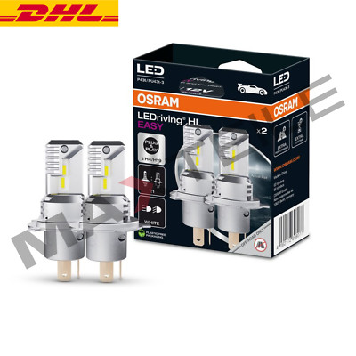 2x OSRAM LED Glühlampen Fernlicht 12V 18.7/19.0W P43t, PU43t-3