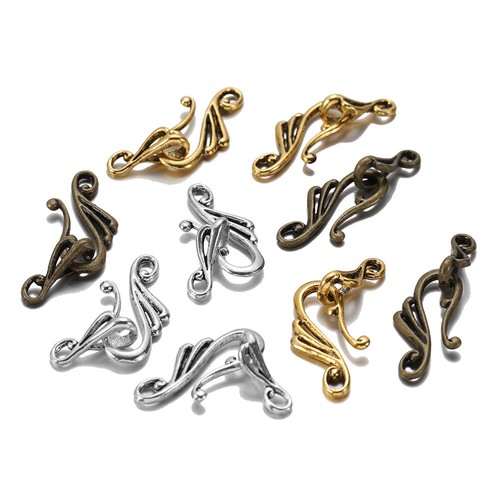 10Set Jewelry Making Necklace Bracelet Crafts Connector Toggle Clasps Hooks DIY - Picture 4 of 10