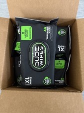 DUDE Wipes Herbal Relief Flushable Wipes 3 Pack 144 XL Wipes New