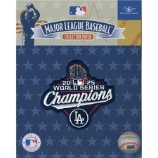 Los Angeles Dodgers 2025 World Series Champions Collectors Jersey Patch