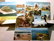 Sylt. 3 x Alte Ansichtskarte / Postkarte farbig, ungel. und gel. 70 / 80ger Jahr