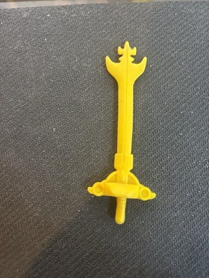 Vtg 1984 LJN Voltron Lion Force Assembler Rubber Figure SWORD ONLY