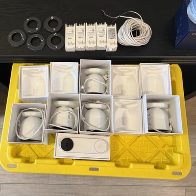 Google Nest Smart Security Camera Bundle   6 Devices
