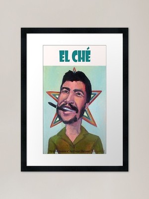 El Che Framed Art Print Framed Wall Art Poster Canvas Print Picture
