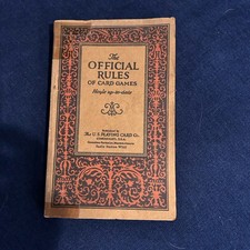 The Official Rules of Card Games Hoyle Up-to-Date- Edition 1926