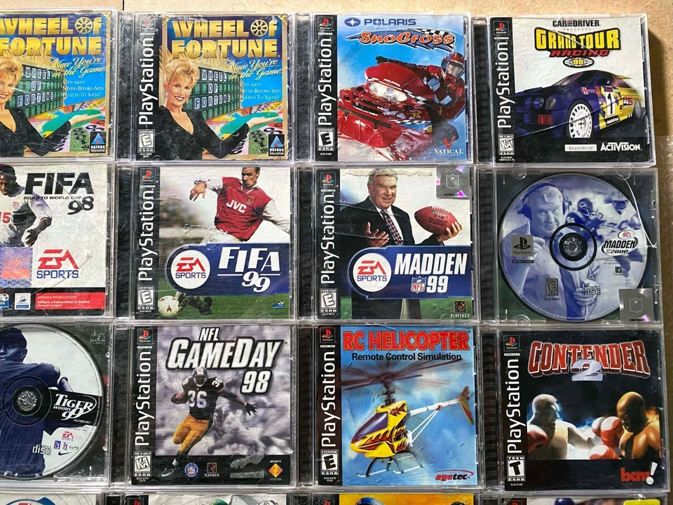 LOT OF 78 PS1 Discs/Manuals/Inserts (007 Jet Moto Star Wars GTA) *AS-IS/UNTESTED - Image 3 of 4