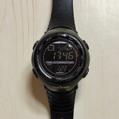 SUUNTO VECTOR Watch Khaki Black Timepiece Outdoor Wristwatch Functional