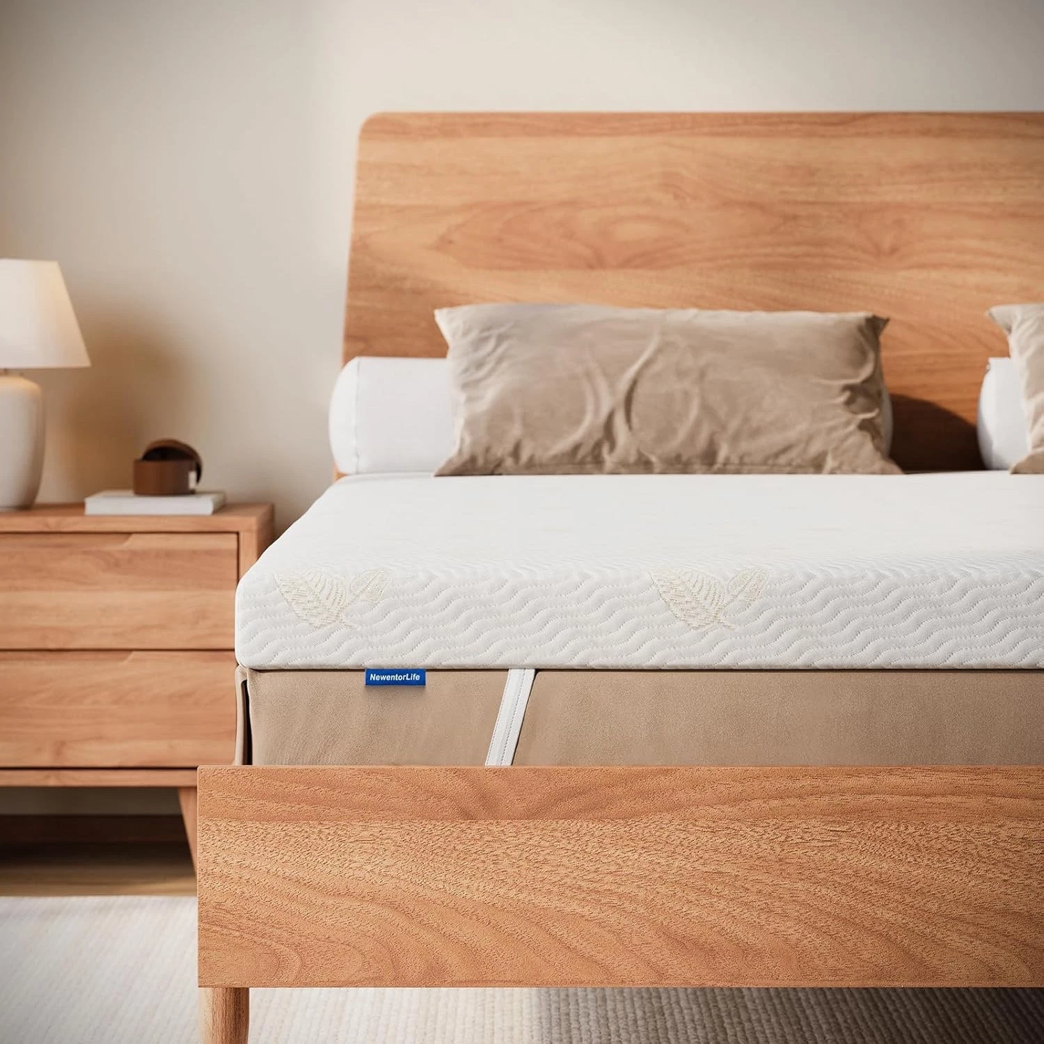 Mattress Topper Back Pain Pressure Relief Breathable Washable Cover OEKO TEX
Opens in a new window o