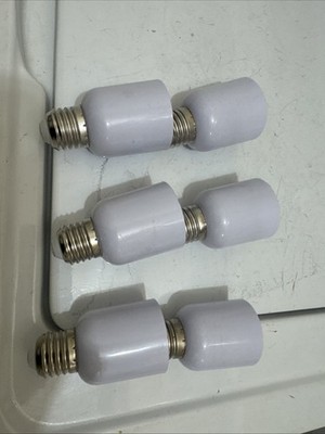 6pcs E26 Medium Edison Screw to E39 Mogul Screw Lamp Socket Adapter Converter