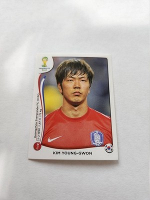 2014 Panini FIFA World Cup Brazil Kim Young-Gwon #626 South Korea Soccer Base