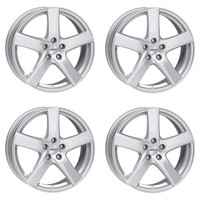 4 Alutec Felgen Freeze 7.5Jx18 ET39 5X112 SIL FüR Seat Alhambra Altea Ateca Cupr