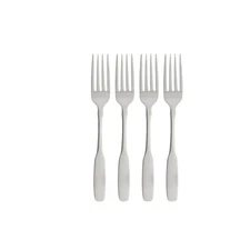 Oneida Paul Revere Fine Flatware Dinner Forks, Set of 4 , 18/10 Stainless Ste...