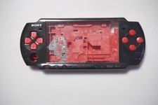 Sony PSP 3000 God of War Black Red color used OEM shell only