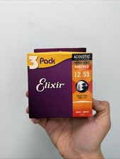 Elixir Elixir Light Nanoweb Phosphor Bronze Acoustic Guitar Strings