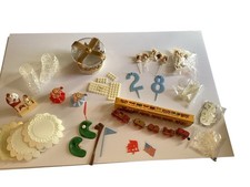 1950S Vintage Cake Toppers Large Lot Some Very Rare