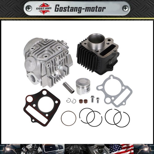For Honda Sportrax TRX90 90cc 2x4 93-05 Top End Rebuild Kit Cylinder Head Piston - Foto 1 di 6