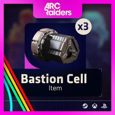 Arc Raiders Bastion Cells x3 - ALL PLATFORMS