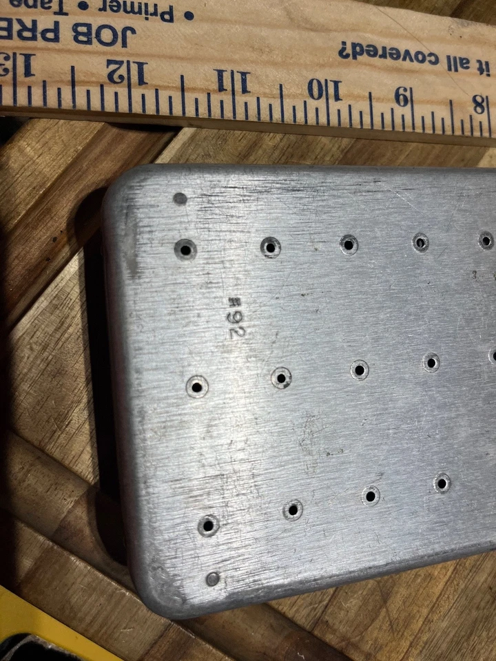 Винтажная коробка для рыбалки нахлыстом Perrine 92 (27197) - Изображение 2 из 4