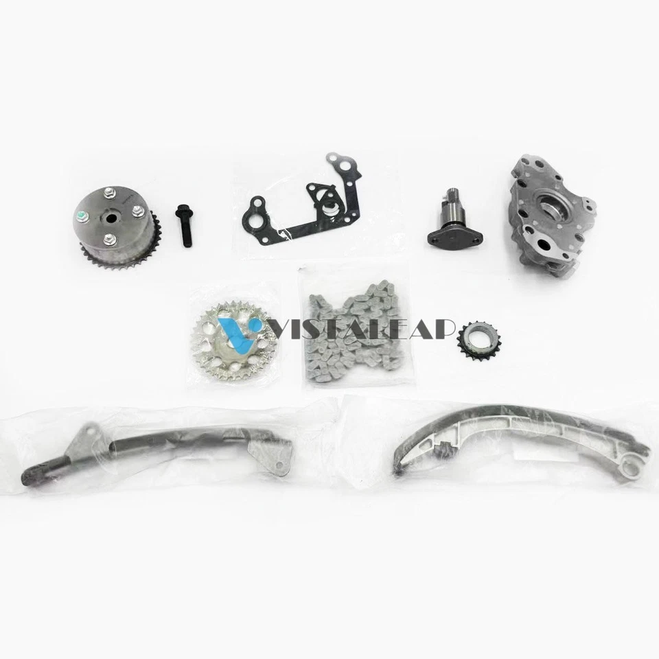 OEM Timing Chain Kit+Oil Pimp For 00-08 Toyota Corolla Celica Matrix MR2 1ZZFE Foto 3 de 4