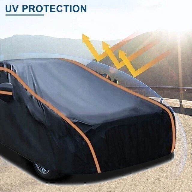 Модернизированный PEVA + хлопок полный седан автомобиля чехол водонепроницаемый открытый УФ устойчивый новый - Изображение 3 из 4