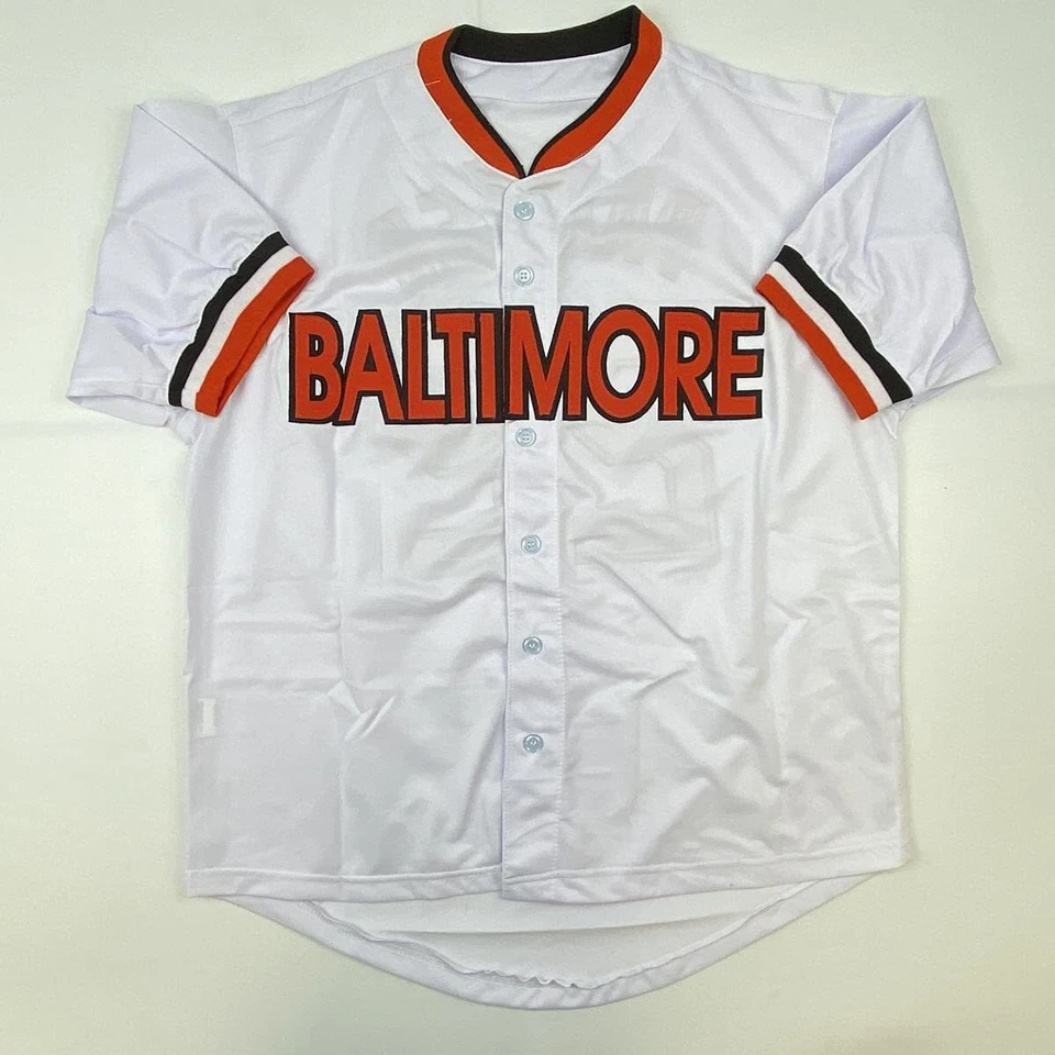 Autographed/Signed JIM PALMER HOF 1990 Baltimore White Baseball Jersey JSA COA - Image 4 of 4