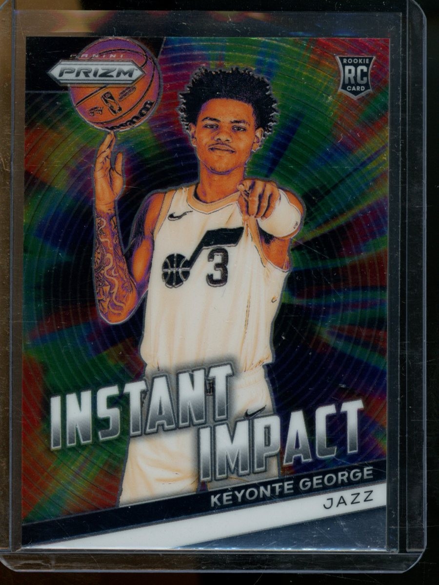 2023-24 Panini Prizm Keyonte George Instant Impact Utah Jazz #11