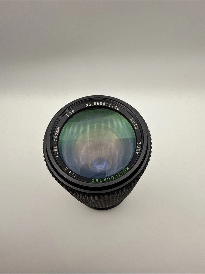 Lente zoom macro automático Sears multicapa 80-200 mm f 1:4,0 (EXCELENTE ESTADO) Foto 2 de 4