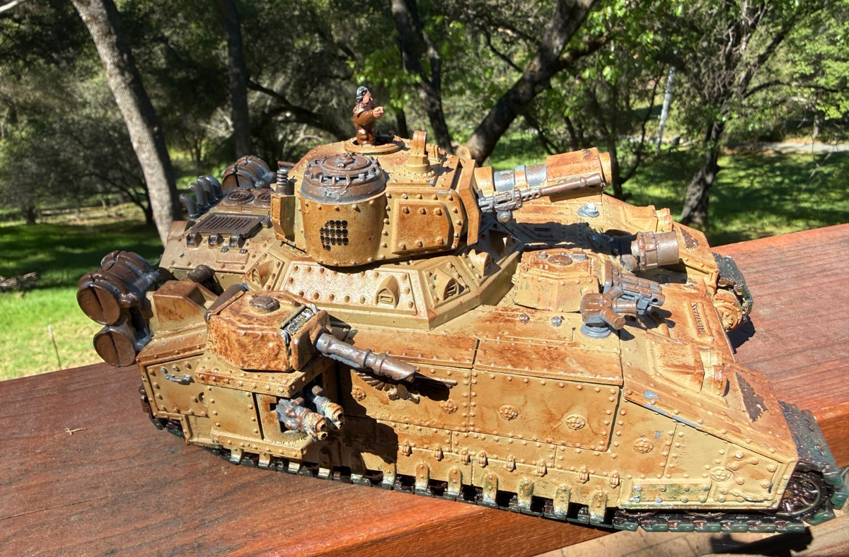 Warhammer 40k Imperial Guard Astra Militarum Tank Baneblade