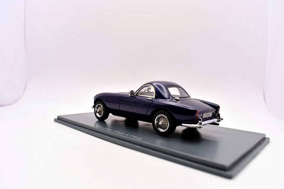 Modellino auto scala 1:43 Morgan plus 4 plus Neo modellismo statico collezione - Immagine 2 di 4