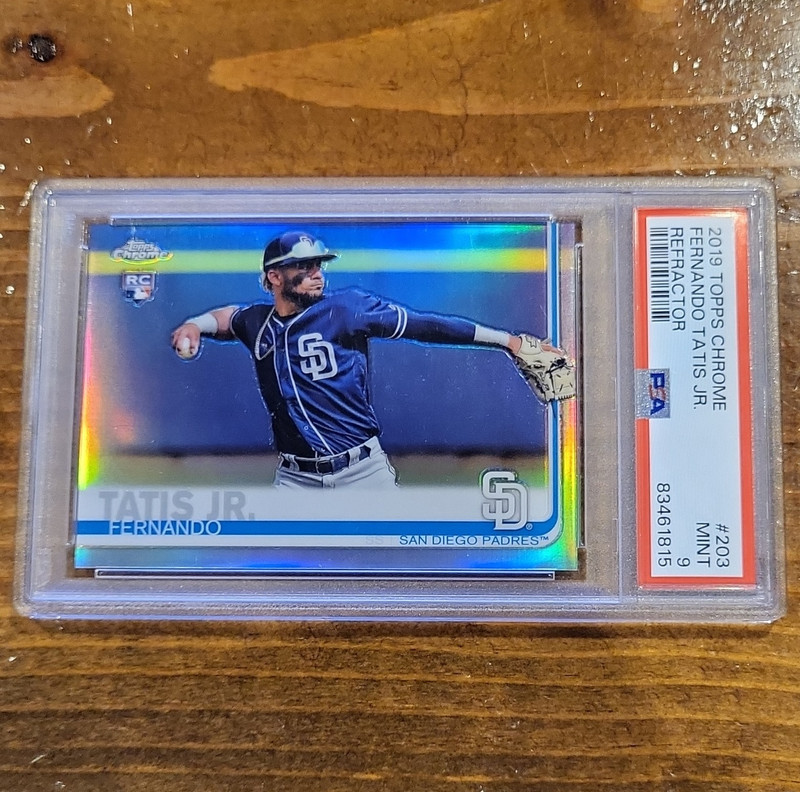 Topps Chrome 2019 Fernando Tatís Jr. #203 Refractor Rookie San Diego Padres