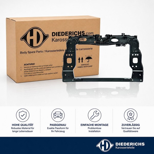 Frontverkleidung Diederichs 3405602 Passend FÜR Fiat Frontmaske Frontblech-image