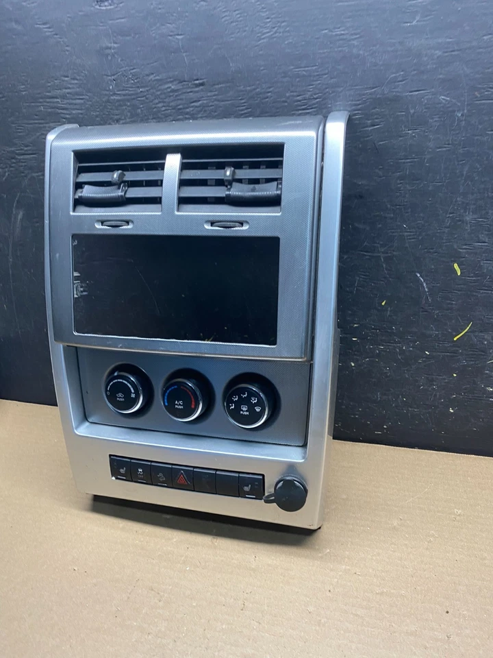 Jeep Liberty 2008 a 2012 tablero control de temperatura climático radio bisel s2665 DG Foto 3 de 4