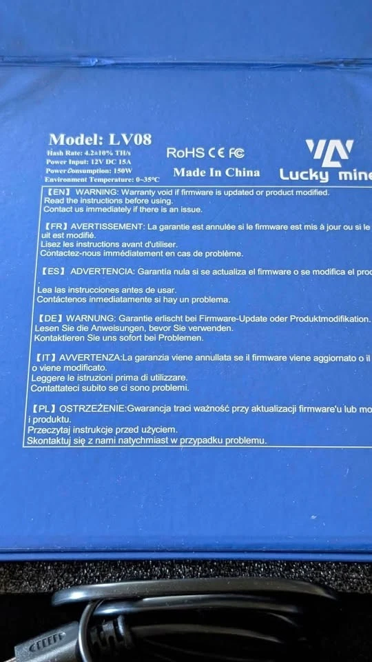 Lucky miner LV08 Foto 2 de 3