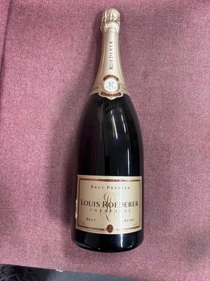 Louis Roderer Champagner - seltene Vintage Magnum Display Flasche