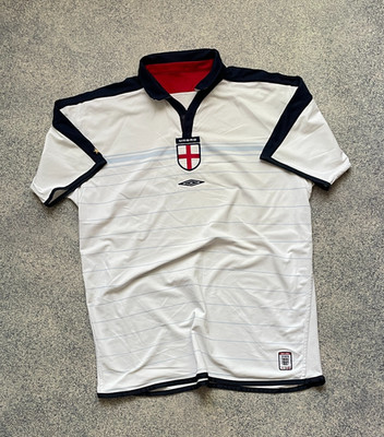 ENGLAND 2003 2004 2005 HOME FOOTBALL SHIRT SOCCER JERSEY UMBRO SIZE XL Vintage