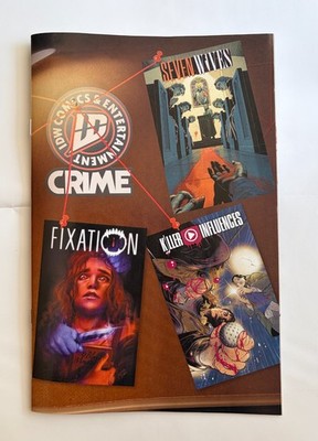 IDW CRIME SAMPLER COMIC 2026 (Fixation, Killer Instincts, Seven Wives)