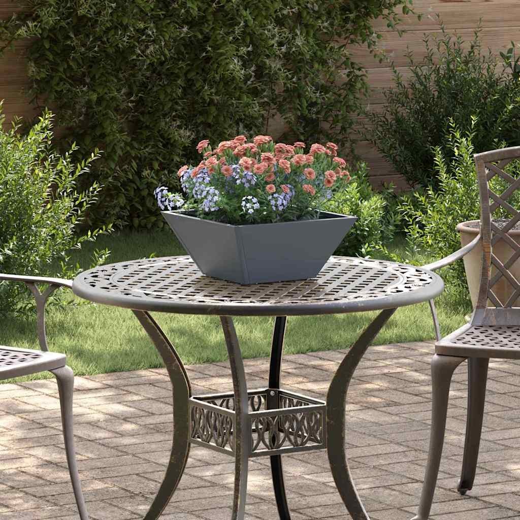 Ciotole Giardino Antracite 35x35x15 cm vidaXL - Design Minimal 5pz