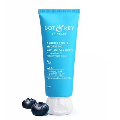 DOT & KEY Barrier Repair + Hydrating Gentle Face Wash With Probiotic - 100 ml