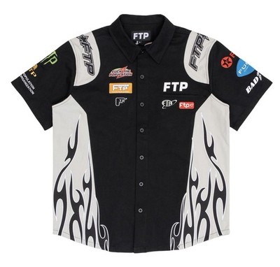 FTP Raceway Button Up shirt Black XL