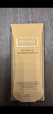 HOT TEMP 24K Gold Stimulating Facial Serum  50 ml - NEW With Certificate