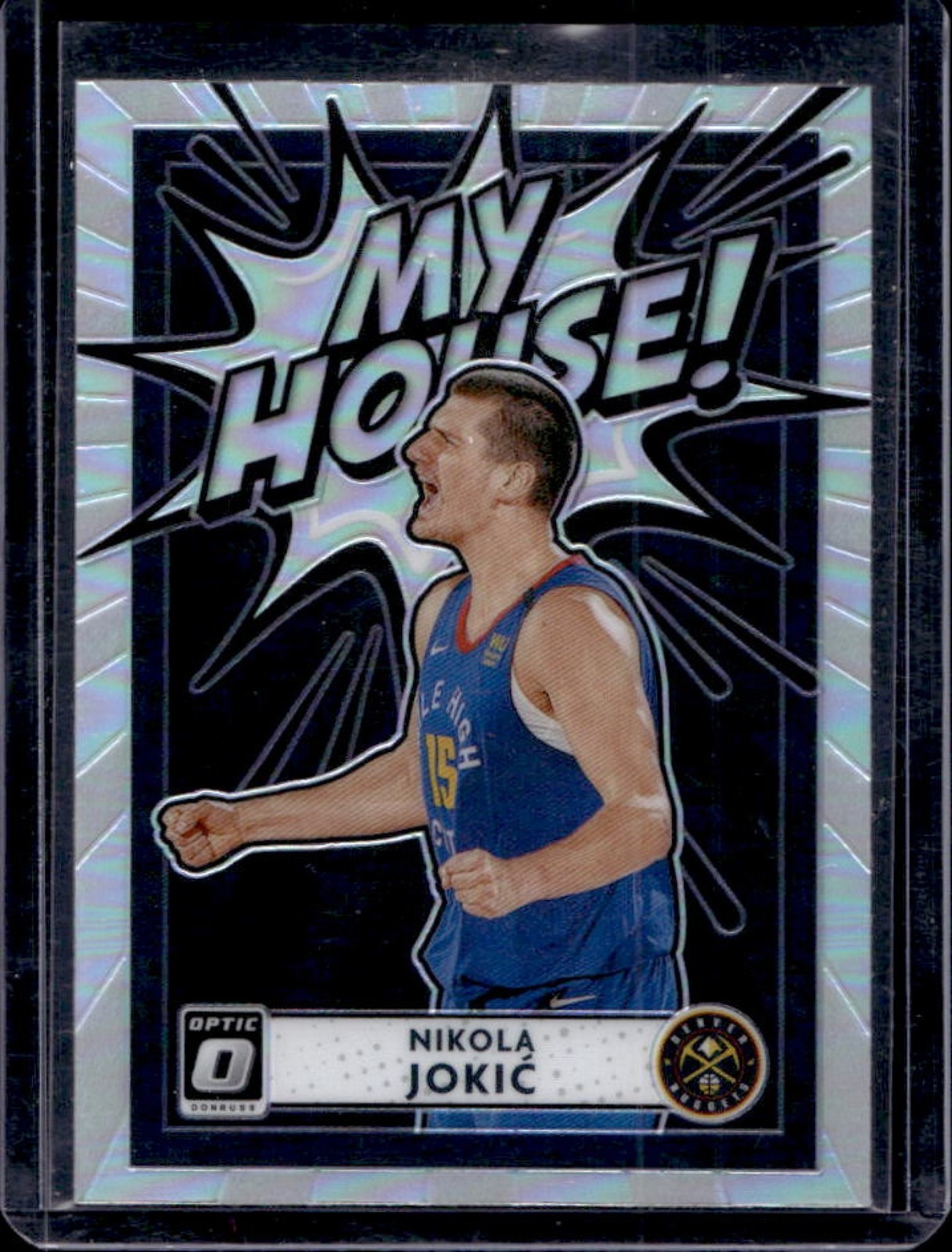 2020-21 Donruss Optic Nikola Jokic My House Holo #9 Nuggets