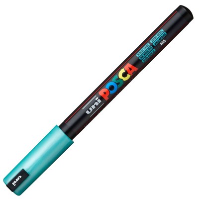 Uni-Ball Posca PC-1MR Ultra Fine Bullet Tip Marker - Metallic Green