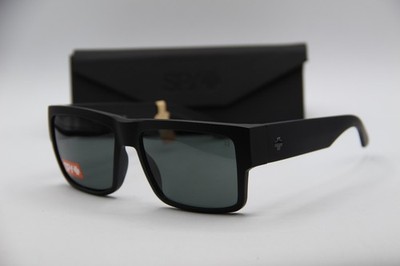NEW SPY+ OPTICS CYRUS U4SV BLACK GREEN LENS AUTHENTIC FRAMES SUNGLASSES 58-17