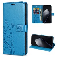 HüLle FüR Xiaomi 15T Handy Tasche HandyhüLle Wallet Case Flip Cover Blau