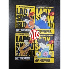 Lady Snow blood Manga New Volume 1-4 END Complete Set English Edition Comic