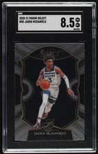 2020-21 Panini Select Concourse Jaden McDaniels #88 SGC 8.5 1u6