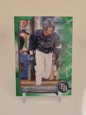 2022 Bowman Draft - Willy Vasquez #BD-40 Green 86/99 (RC)